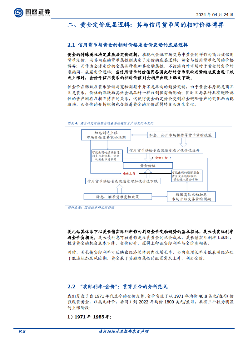 汇添富黄金及贵金属-QDII-基金投资价值分析-黄金趋势强劲，上涨动力充足